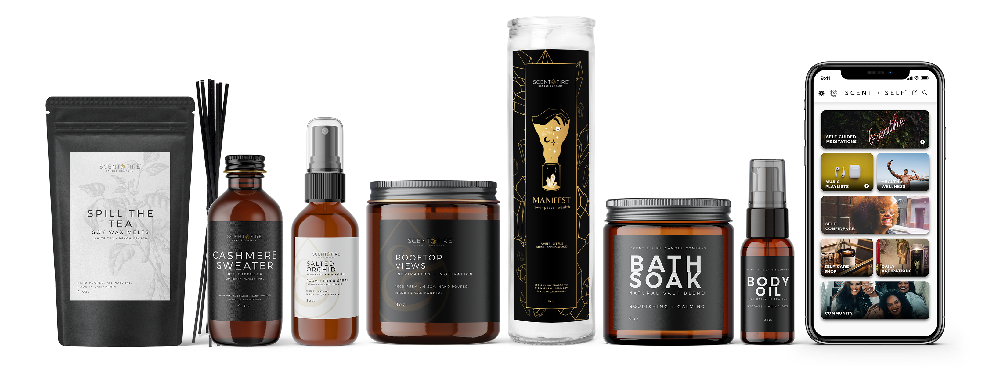 SCENT & FIRE CANDLE COMPANY